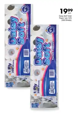 Save Hyper Daisy Soft Toilet Paper 1ply offer