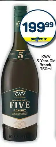Pick n Pay KWV 5-Year-Old Brandy 750ml offer