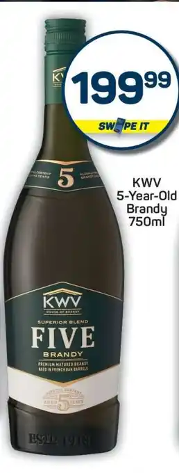 Pick n Pay KWV 5-Year-Old Brandy 750ml offer
