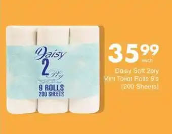 Save Hyper Daisy Soft 2ply Mini Toilet Rolls offer