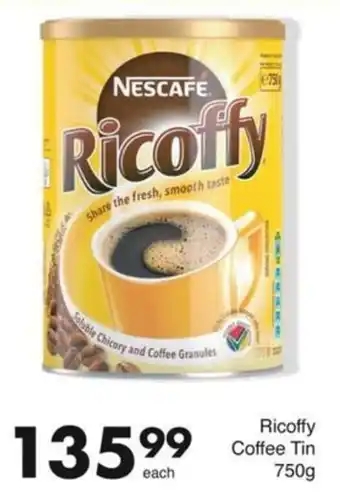 Save Hyper Nescafe Ricoffy Coffee Tin offer