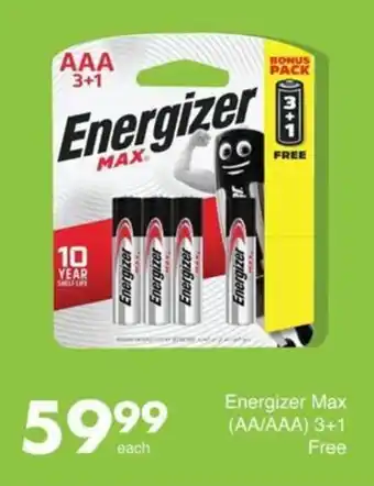 Save Hyper Energizer Max AA/AAA offer