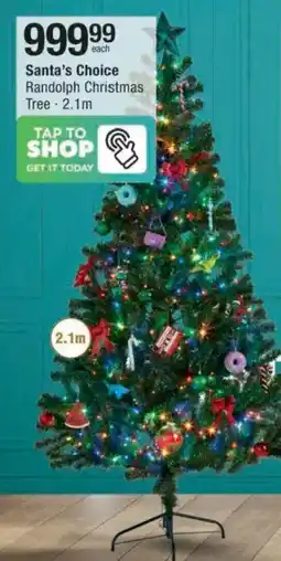 Checkers Hyper Santa's Choice Randolph Christmas Tree offer