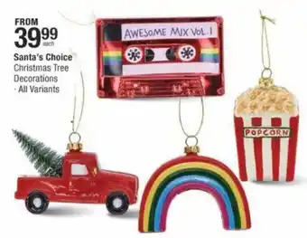 Checkers Hyper Santa's Choice Christmas Tree Decorations offer