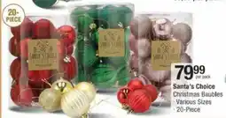 Checkers Hyper Santa's Choice Christmas Baubles offer