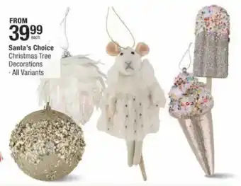 Checkers Hyper Santa's Choice Christmas Tree Decorations offer