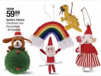 Checkers Hyper Santa's Choice Christmas Tree Decorations offer
