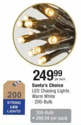 Checkers Hyper Santa's Choice Wooden Cone with LED Lights offer