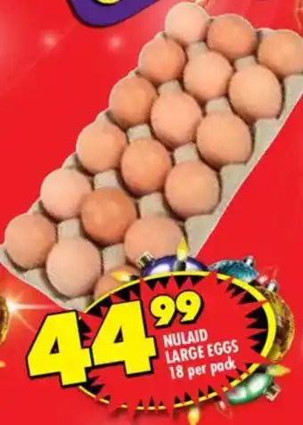 Shoprite Nulaid large eggs offer