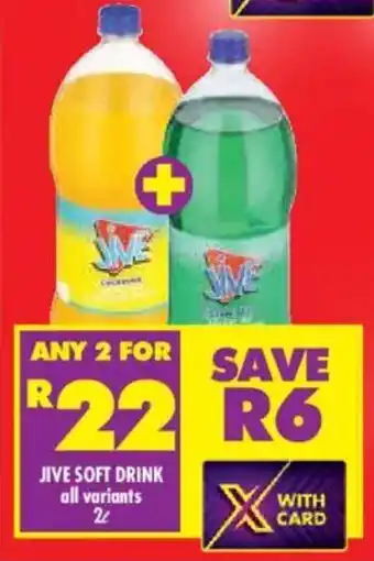 Shoprite Jive soft drink offer