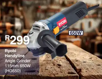 President Hyper Ryobi Handyline Angle Grinder 650W offer