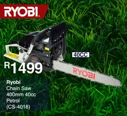 President Hyper Ryobi Chain Saw 40cc Petrol offer
