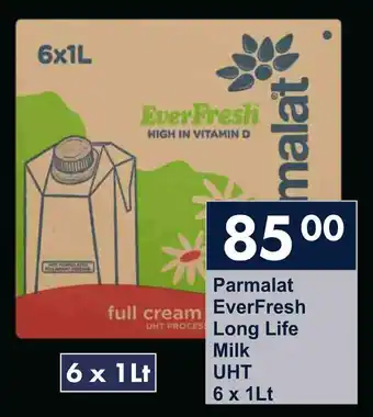 President Hyper Parmalat EverFresh Long Life Milk UHT offer