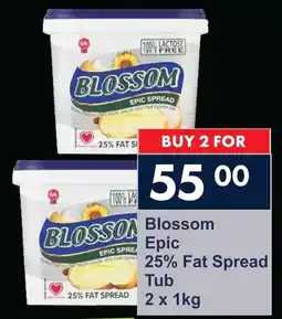 President Hyper Blossom Epic 25% Fat Spread Tub offer