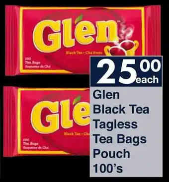 President Hyper Glen Black Tea Tagless Tea Bags Pouch offer