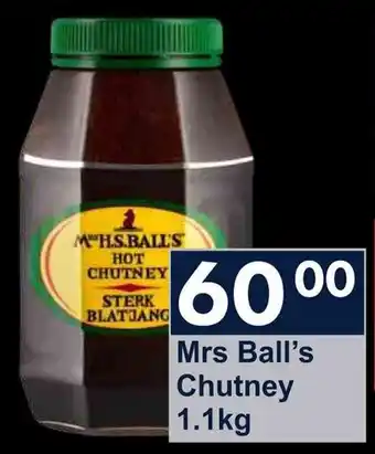 President Hyper Mrs Ball's Chutney offer