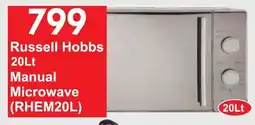 President Hyper Russell Hobbs Manual Microwave offer
