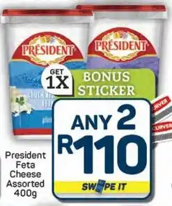 Pick n Pay Hypermarket President Feta Cheese Assorted offer