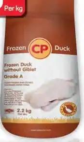Pick n Pay Hypermarket Charoen Pokphand Frozen Duck offer