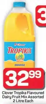 Pick n Pay Hypermarket Clover Tropika Flavoured Dairy Fruit Mix Assorted offer
