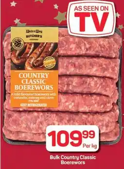 Pick n Pay Hypermarket Bulk Country Classic Boerewors offer
