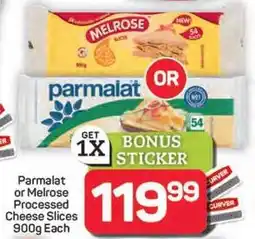 Pick n Pay Hypermarket Parmalat or Melrose Processed Cheese Slices offer