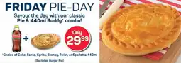 Pick n Pay Hypermarket Pie & 440ml Buddy combo offer