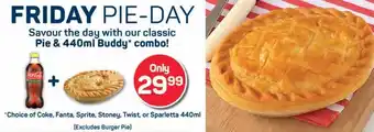 Pick n Pay Hypermarket Pie & 440ml Buddy combo offer