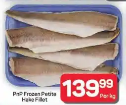 Pick n Pay Hypermarket PnP Frozen Petite Hake Fillet offer