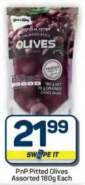 Pick n Pay Hypermarket PnP Pitted Olives Assorted offer