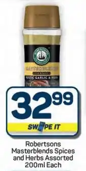 Pick n Pay Hypermarket Robertsons Masterblends Spices and Herbs Assorted offer