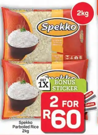 Pick n Pay Hypermarket Spekko Parboiled Rice offer