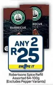 Pick n Pay Hypermarket Robertsons Spice Refill Assorted offer