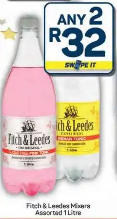 Pick n Pay Hypermarket Fitch & Leedes Mixers Assorted offer