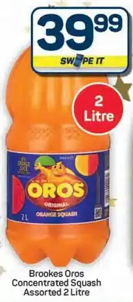 Pick n Pay Hypermarket Brookes Oros Concentrated Squash Assorted offer