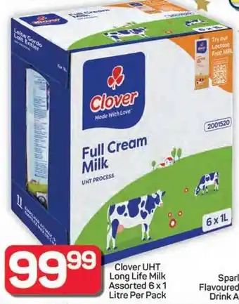 Pick n Pay Hypermarket Clover UHT Long Life Milk Assorted offer