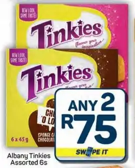Pick n Pay Hypermarket Albany Tinkies Assorted offer