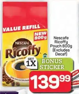 Pick n Pay Hypermarket Nescafe Ricoffy Pouch offer
