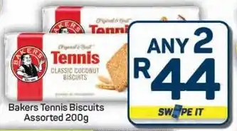 Pick n Pay Hypermarket Bakers Tennis Biscuits Assorted offer