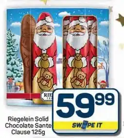 Pick n Pay Hypermarket Riegelein Solid Chocolate Santa Clause offer