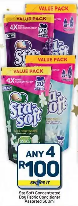 Pick n Pay Hypermarket Sta Soft Concentrated Doy Fabric Conditioner Assorted offer