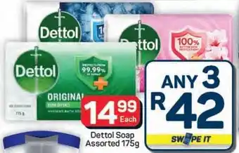 Pick n Pay Hypermarket Dettol Soap Assorted offer