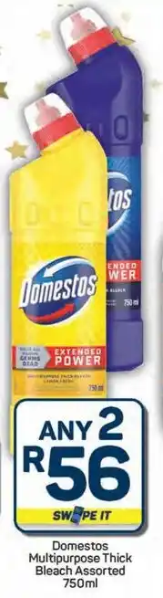 Pick n Pay Hypermarket Domestos Multipurpose Thick Bleach Assorted offer