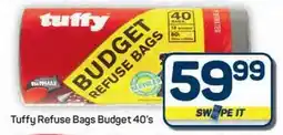 Pick n Pay Hypermarket Tuffy Refuse Bags Budget offer
