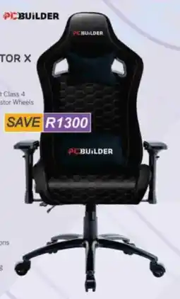 Computer Mania PCBuilder NAVIGATOR X Gaming Chair offer