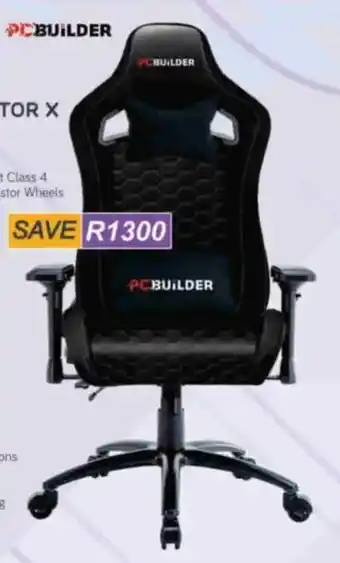 Computer Mania PCBuilder NAVIGATOR X Gaming Chair offer
