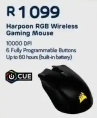 Computer Mania Corsair Harpoon RGB Wireless Gaming Mouse offer