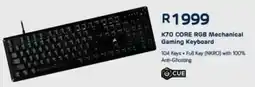 Computer Mania Corsair K70 CORE RGB Mechanical Gaming Keyboard offer