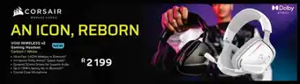 Computer Mania Corsair Void Wireless v2 Gaming Headset offer