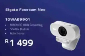 Computer Mania Elgato Facecam Neo offer